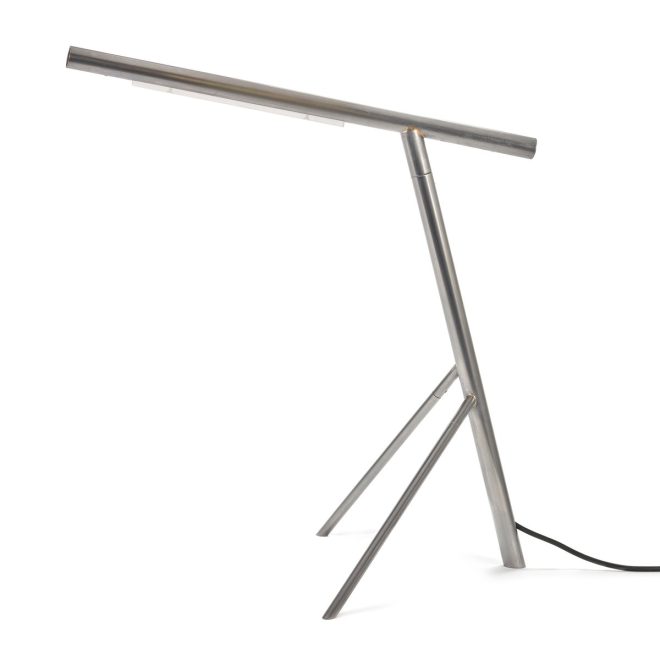 Serax mattia bordslampa steel-brass