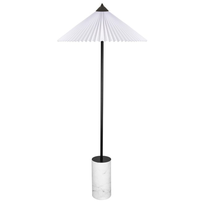 Globen lighting matisse golvlampa 150 cm svart-vit