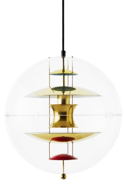 Verpan vp globe brass taklampa Ø40 cm