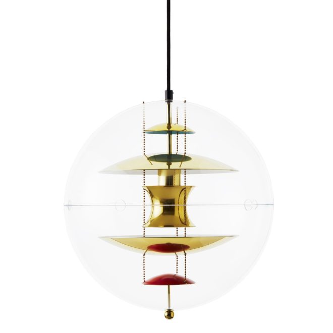 Verpan vp globe brass taklampa Ø40 cm