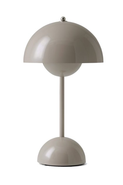 &tradition flowerpot portable bordslampa vp9 grå-beige