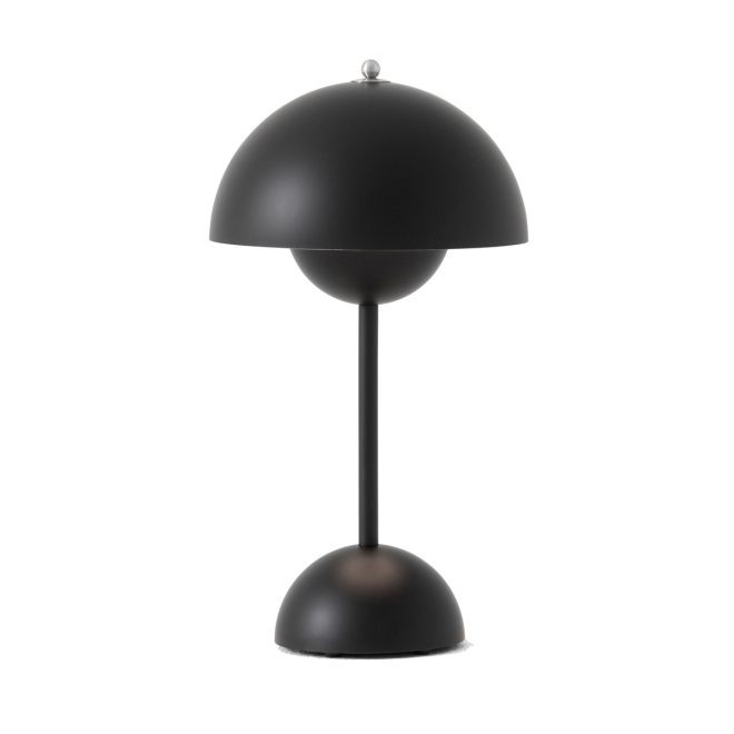 &tradition flowerpot portable bordslampa vp9 matt svart