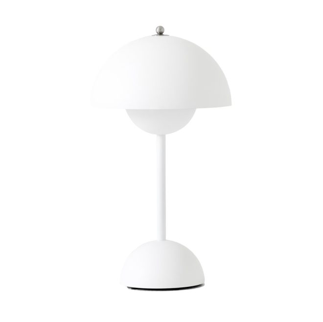 &tradition flowerpot portable bordslampa vp9 matt vit