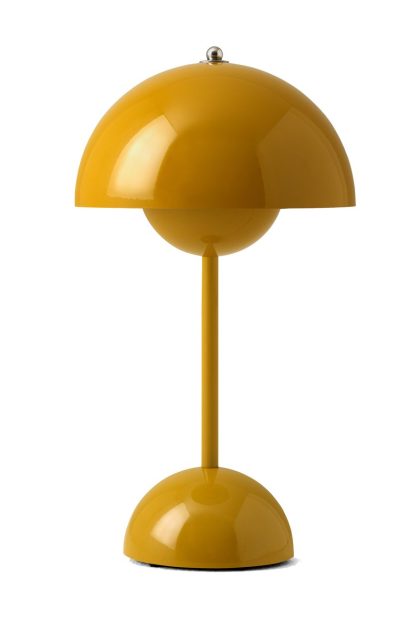&tradition flowerpot portable bordslampa vp9 mustard