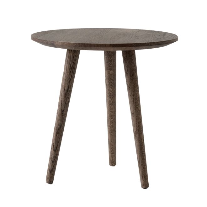 &tradition in between soffbord sk13 Ø48 cm smoked oiled oak