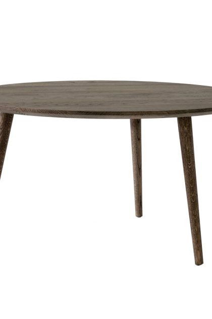 &tradition in between soffbord sk15 Ø90 cm smoked oiled oak