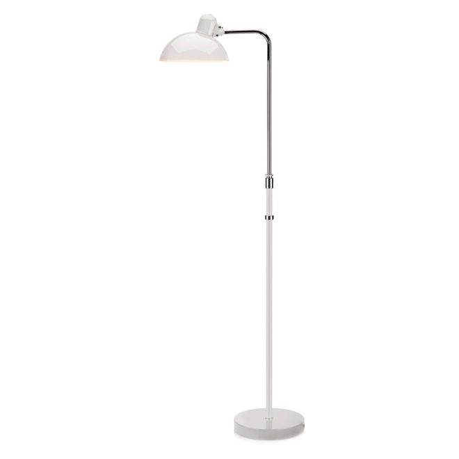 Fritz hansen kaiser idell 6580-f luxus golvlampa white