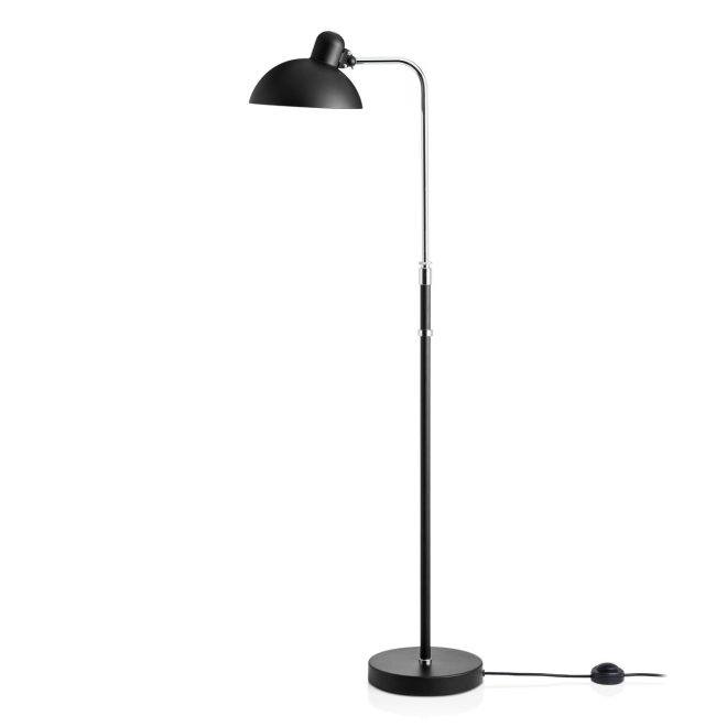 Fritz hansen kaiser idell 6580-f luxus golvlampa matt black