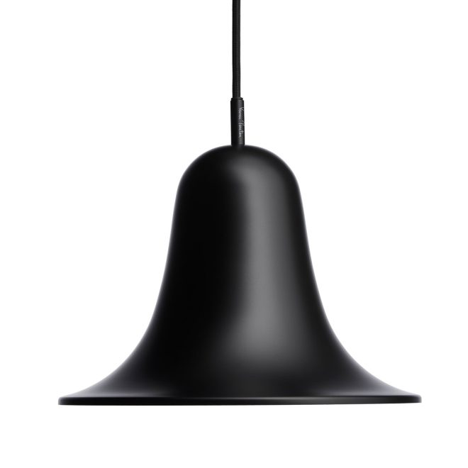 Verpan pantop pendel Ø23 cm matt black