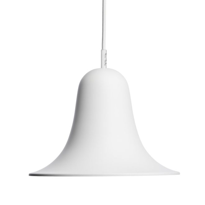 Verpan pantop pendel Ø23 cm matt white