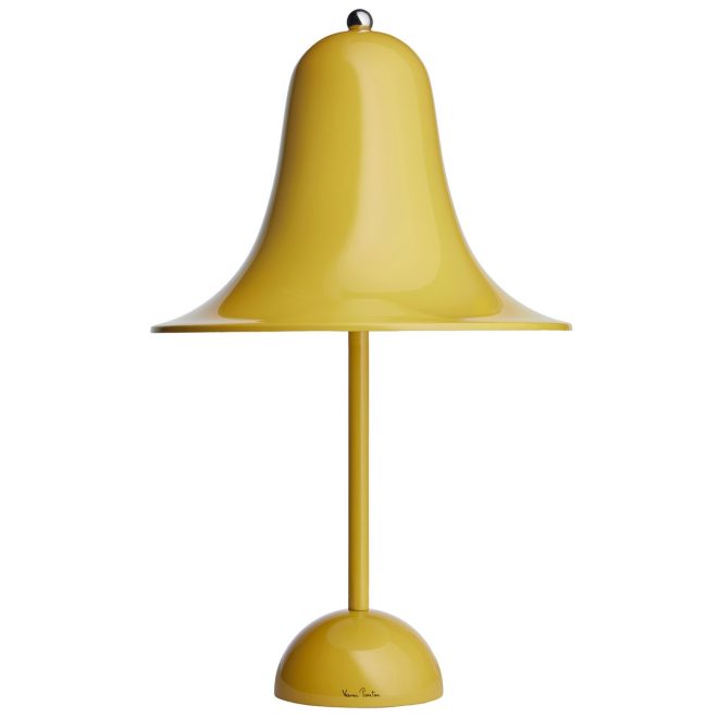 Verpan pantop bordslampa Ø23 cm warm yellow