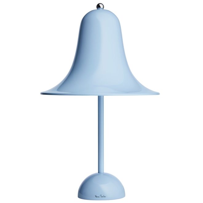 Verpan pantop bordslampa Ø23 cm light blue