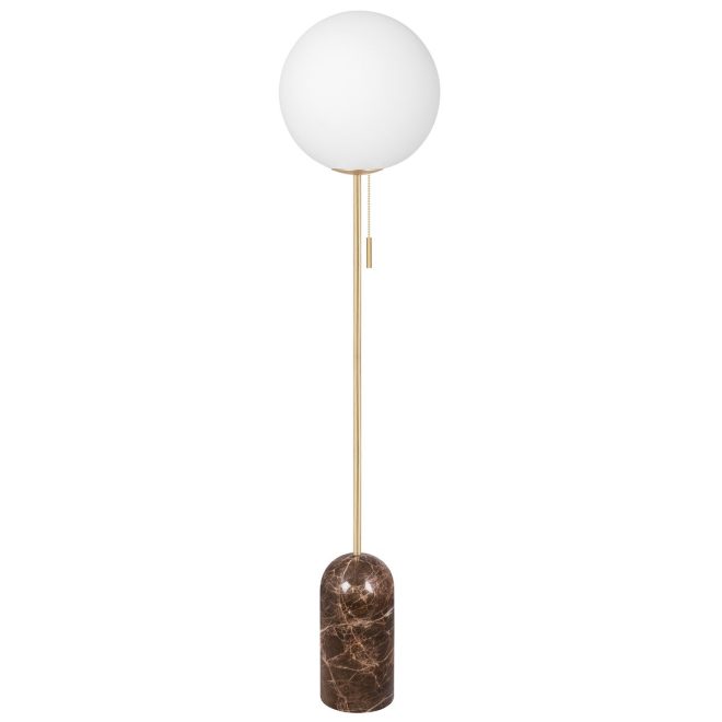Globen lighting torrano golvlampa brun