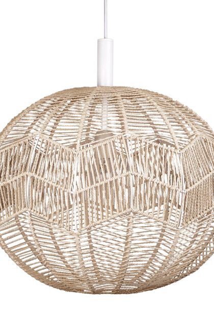 Globen lighting missy pendel Ø45 cm natur-vit