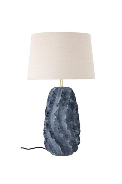 Bloomingville natika bordslampa 67 cm blå