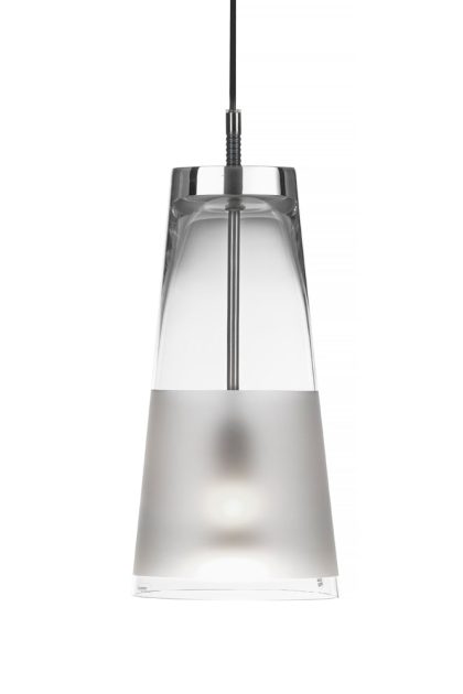 Bsweden manhattan 50 pendel glas klar, frostat horisontellt band