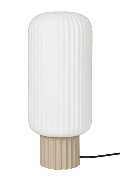 Broste copenhagen lolly bordslampa sand-vit-39 cm