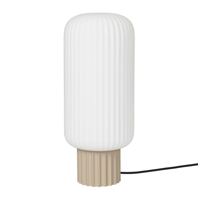 Broste copenhagen lolly bordslampa sand-vit-39 cm