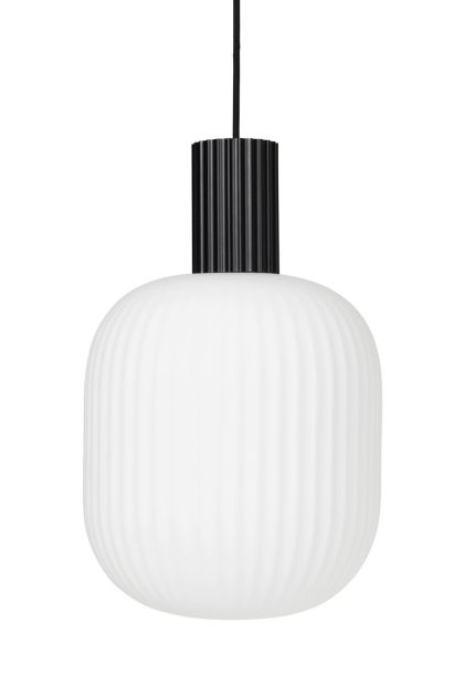 Broste copenhagen lolly pendel svart-vit-Ø27 cm
