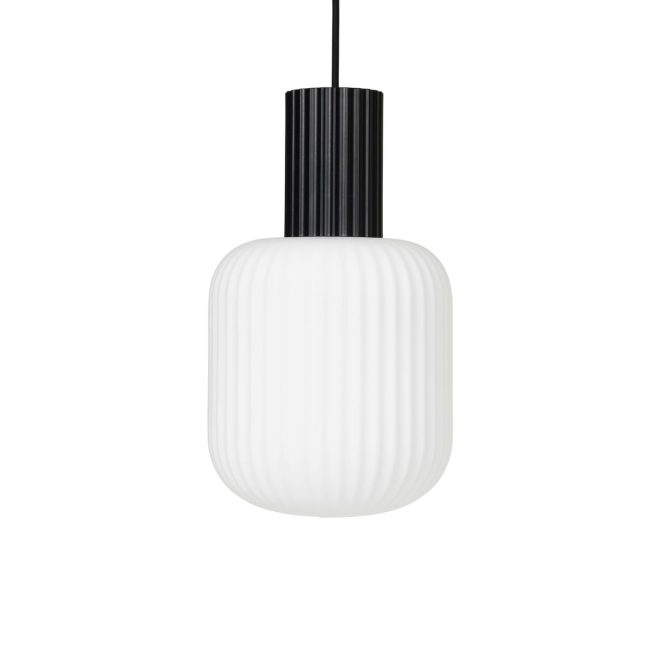 Broste copenhagen lolly pendel svart-vit-Ø20 cm
