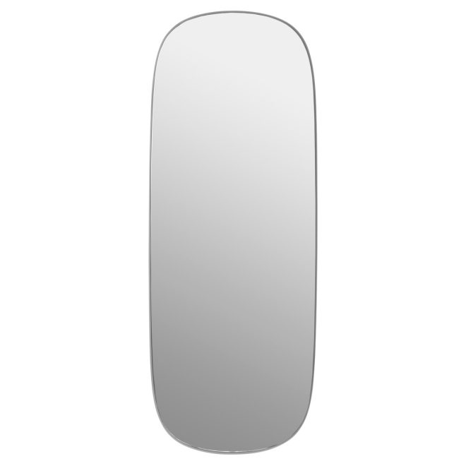 Muuto framed spegel stor grey-clear