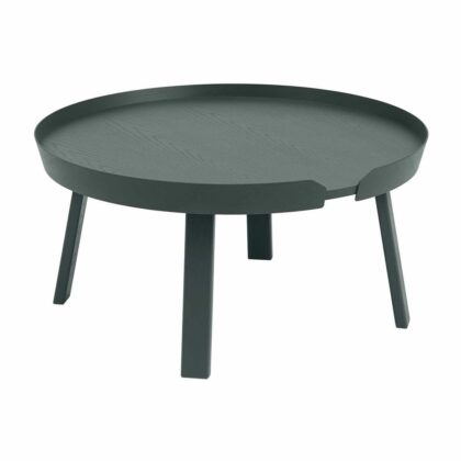 Muuto around soffbord large dark green