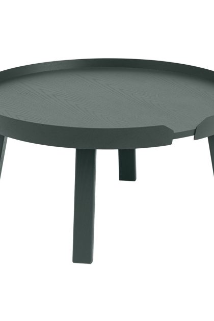 Muuto around soffbord large dark green