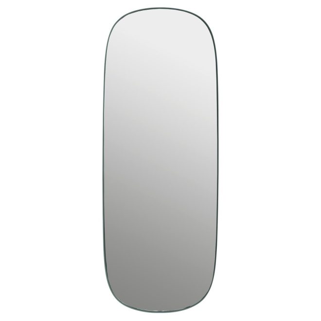 Muuto framed spegel stor darkgreen-clear