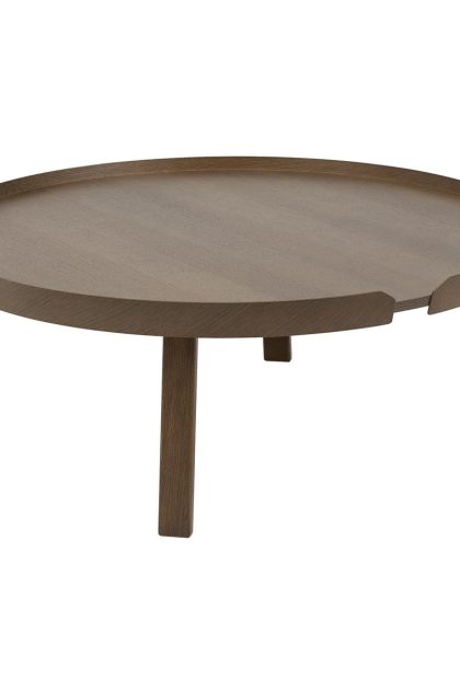 Muuto around sidobord extra large stained dark brown
