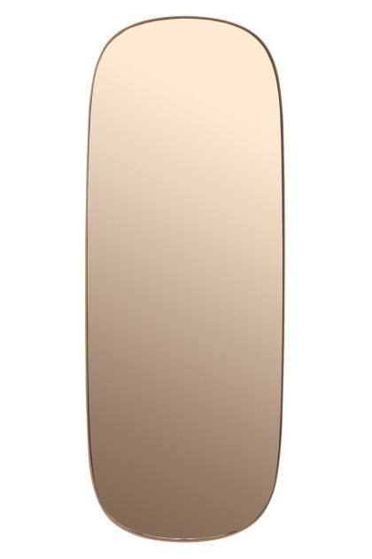 Muuto framed spegel stor rose-rose