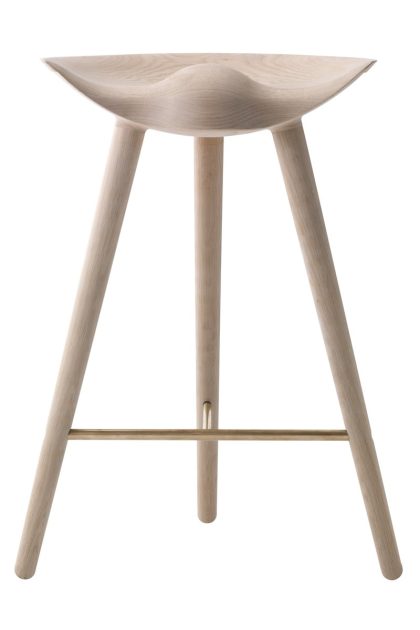Audo copenhagen ml42 barstol 69 cm ek-stål