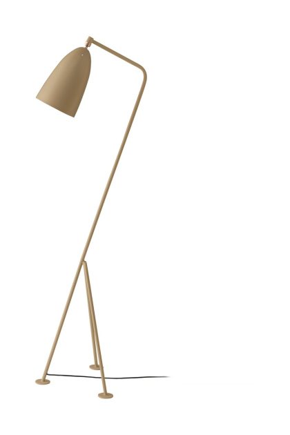 Gubi gräshoppa golvlampa olivbrun