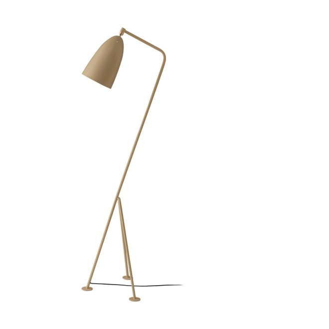 Gubi gräshoppa golvlampa olivbrun