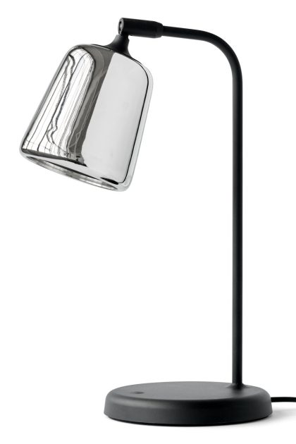 New works material bordslampa stainless steel