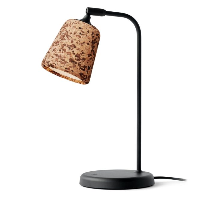 New works material bordslampa mixed cork
