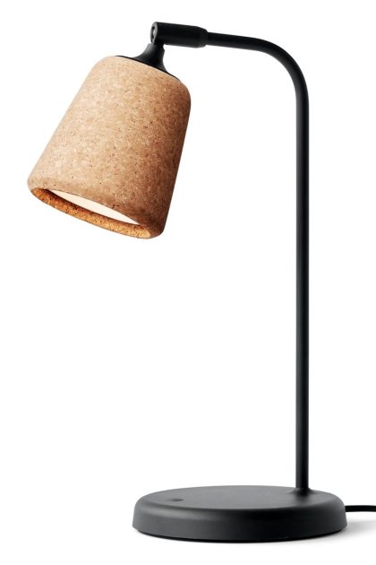 New works material bordslampa natural cork