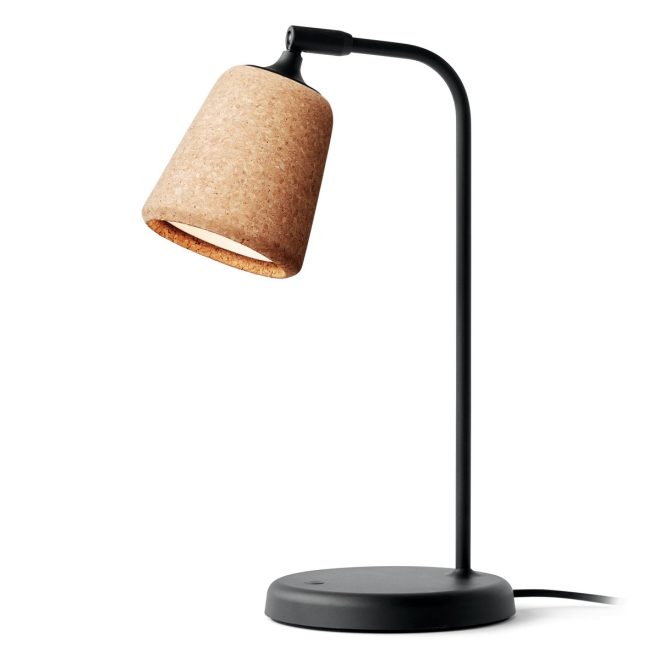 New works material bordslampa natural cork