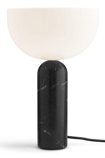 New works kizu bordslampa large 45 cm black marble