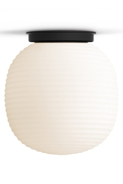 New works lantern taklampa medium frosted white opal glass