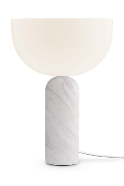 New works kizu bordslampa small 35 cm white marble