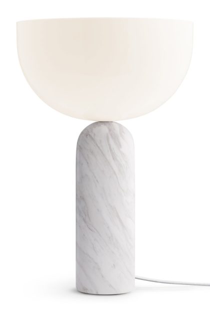 New works kizu bordslampa large 45 cm white marble