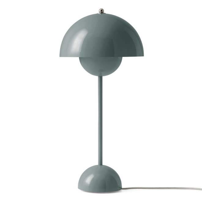 &tradition flowerpot vp3 bordslampa stone blue