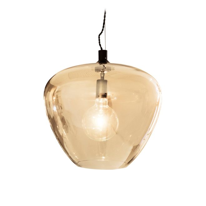 By rydéns bellissimo grande taklampa amber