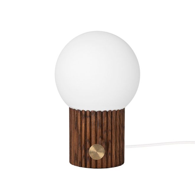 Globen lighting hubble bordslampa Ø15 cm valnöt
