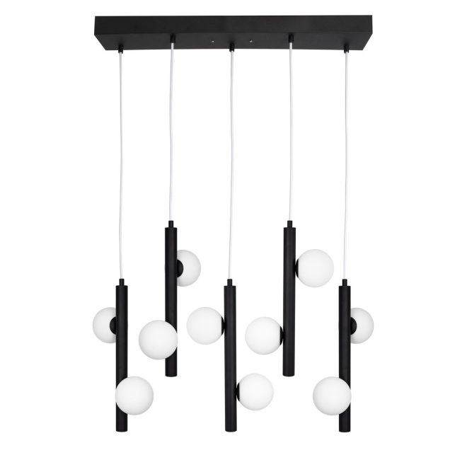 Globen lighting pearl 5 pendel svart