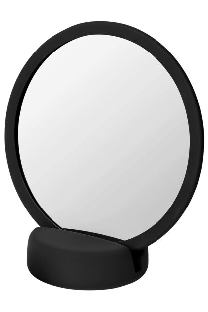 Blomus sono vanity bordsspegel Ø17 cm svart