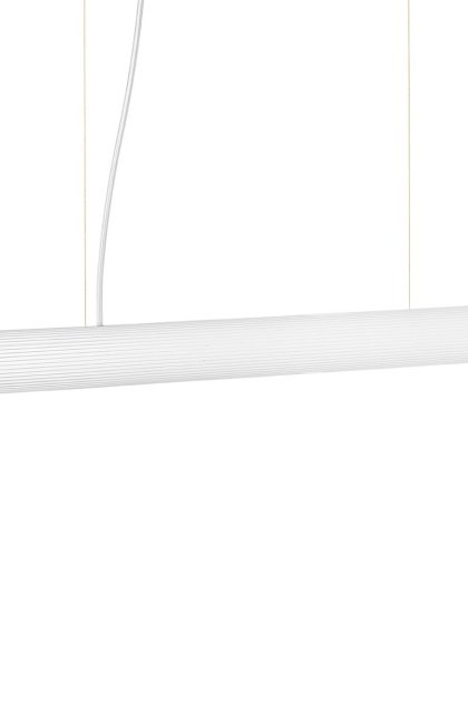 Ferm living vuelta pendel 100 cm vit-mässing