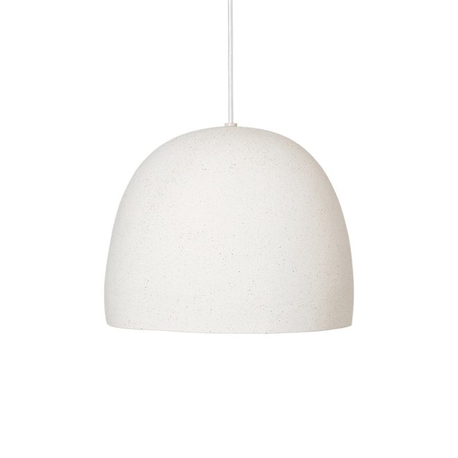 Ferm living speckle pendel Ø30,5 cm off white