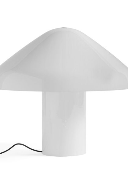 Hay pao glass bordslampa Ø35 cm vit-opalglas