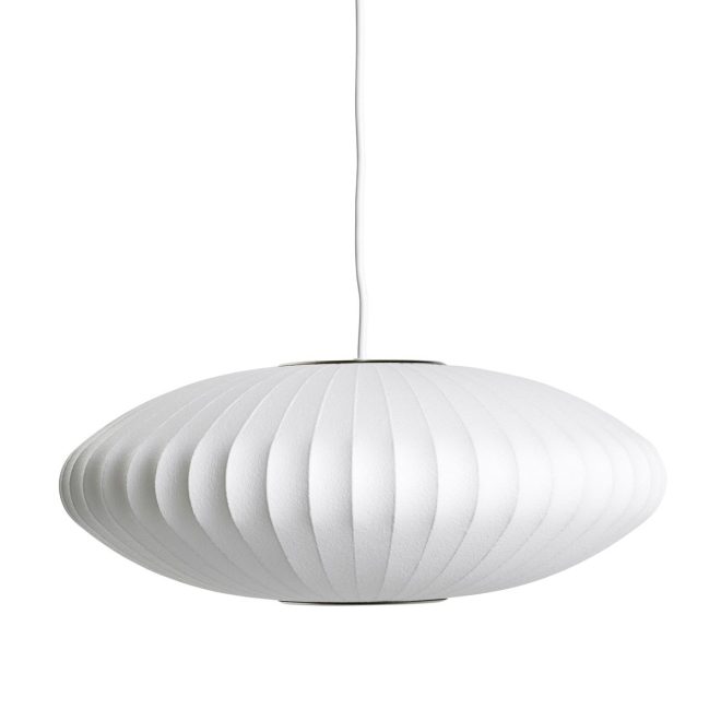 Hay nelson bubble saucer pendel s off white